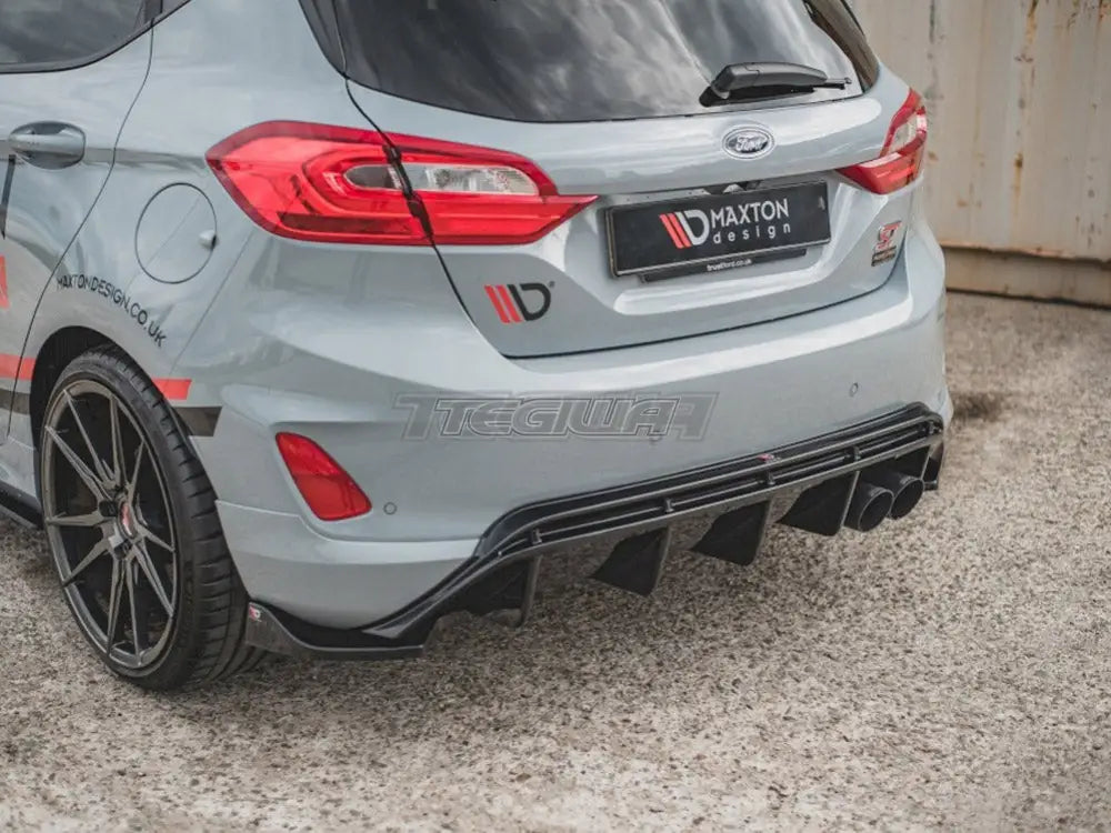 Maxton Design Rear Side Splitters V.2 Ford Fiesta MK8 ST