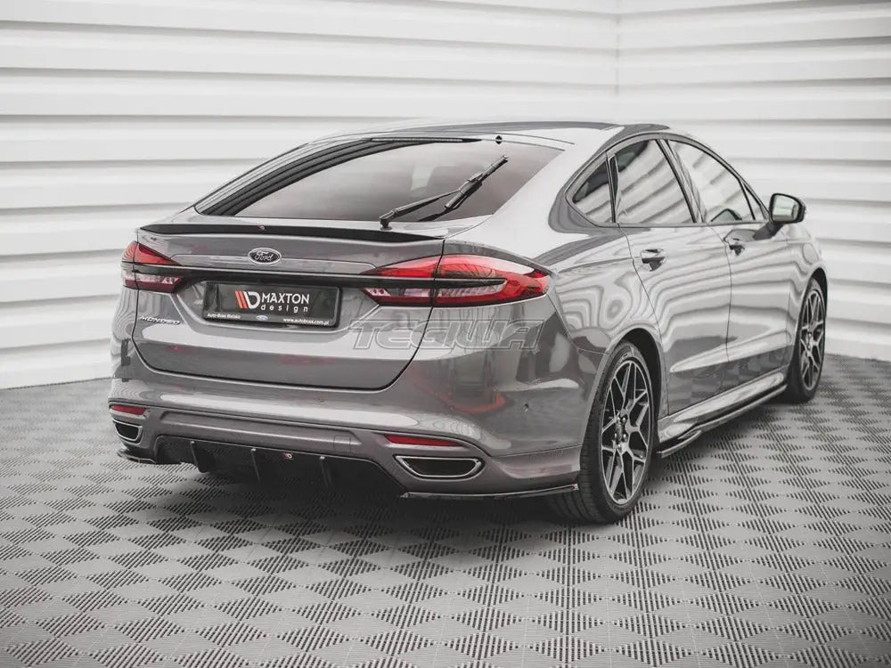 Maxton Design Rear Side Splitters V.2 Ford Mondeo ST-Line MK5 Facelift 2019-