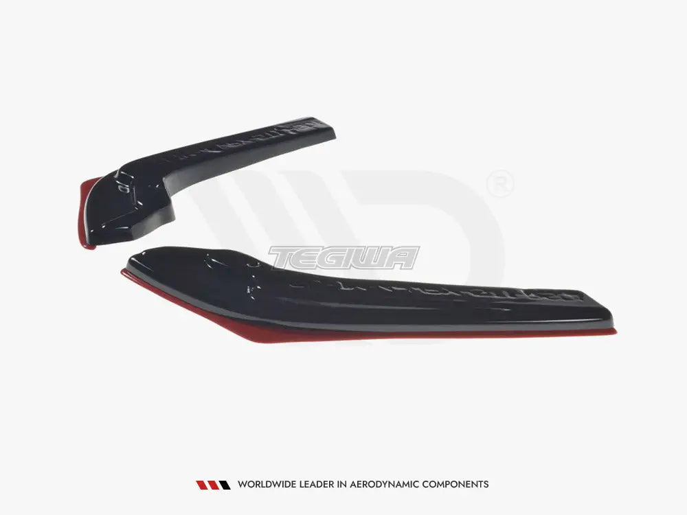 Maxton Design Rear Side Splitters V.2 Subaru WRX STI