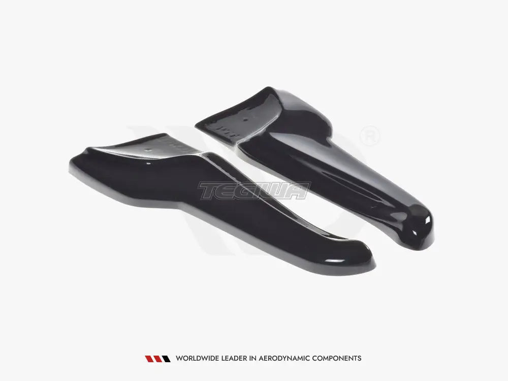 Maxton Design Rear Side Splitters V.2 Tesla Model X 2015-