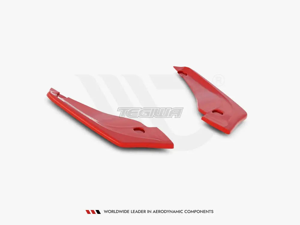 Maxton Design Rear Side Splitters V.2 Toyota Supra MK5 2019-