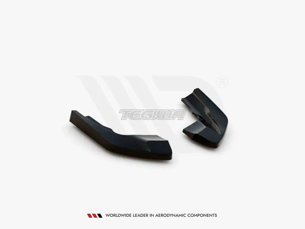 Maxton Design Rear Side Splitters V.2 Volkswagen Golf R MK8 20-