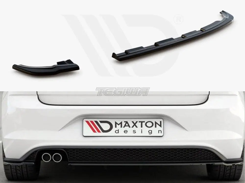 Maxton Design Rear Side Splitters V.2 Volkswagen Polo MK6 GTI 17-21