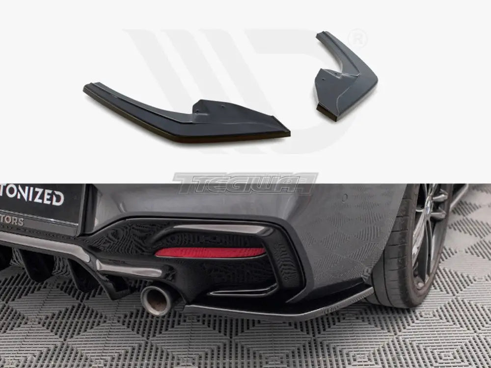 Maxton Design Rear Side Splitters V.3 BMW 1-Series F20 M-power Facelift