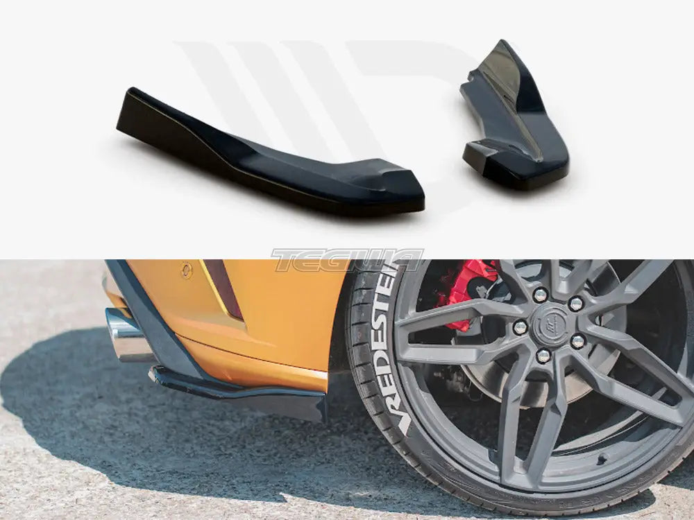 Maxton Design Rear Side Splitters V2 Ford Focus MK4 ST 2019-