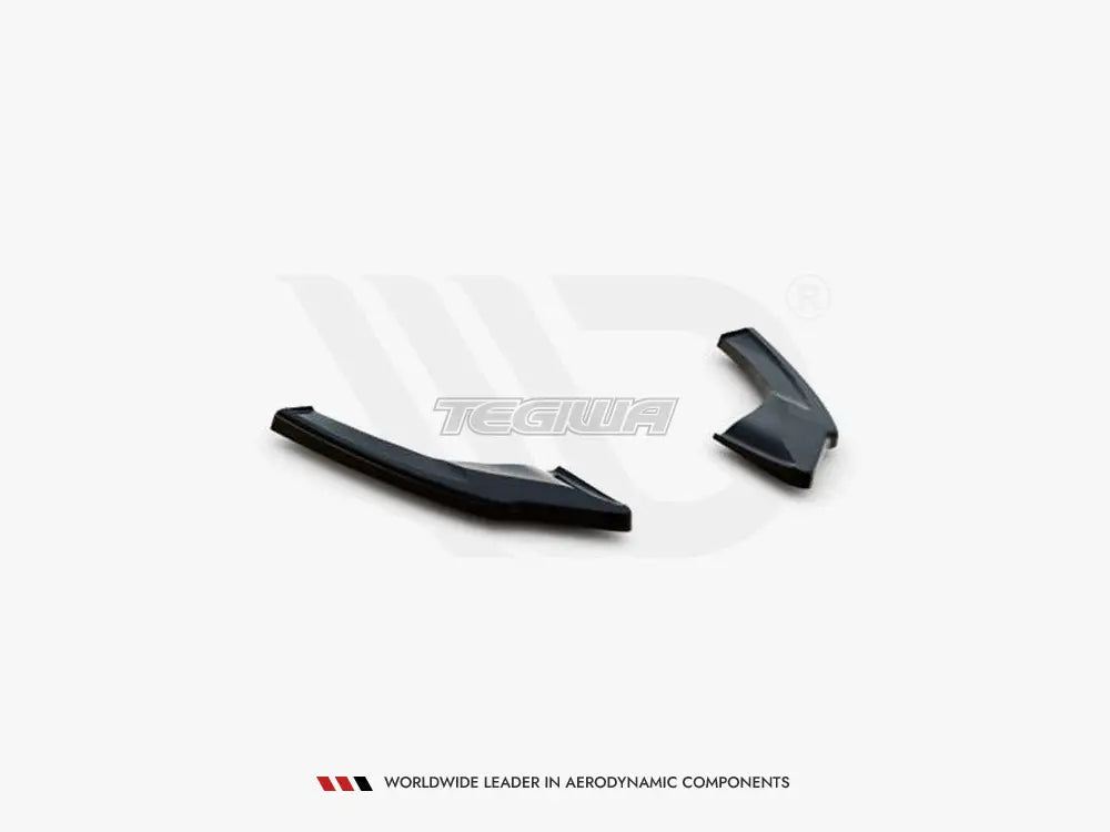 Maxton Design Rear Side Splitters V2 Volkswagen Golf 8 GTI Clubsport 20-