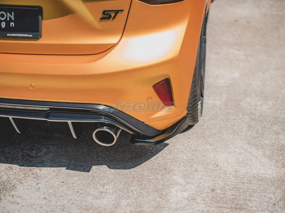 Maxton Design Rear Side Splitters V3 Ford Focus MK4 ST 2019-