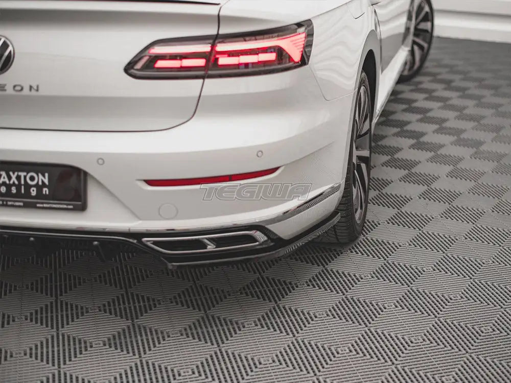 Maxton Design Rear Side Splitters Volkswagen Arteon R-line Facelift 2020-