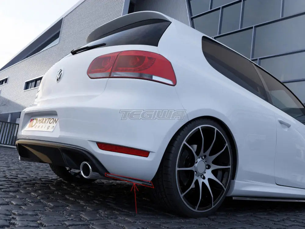 Maxton Design Rear Side Splitters Volkswagen Golf MK6 GTI 35TH