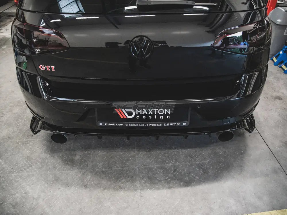 Maxton Design Rear Side Splitters Volkswagen Golf MK7.5 GTI TCR 2019