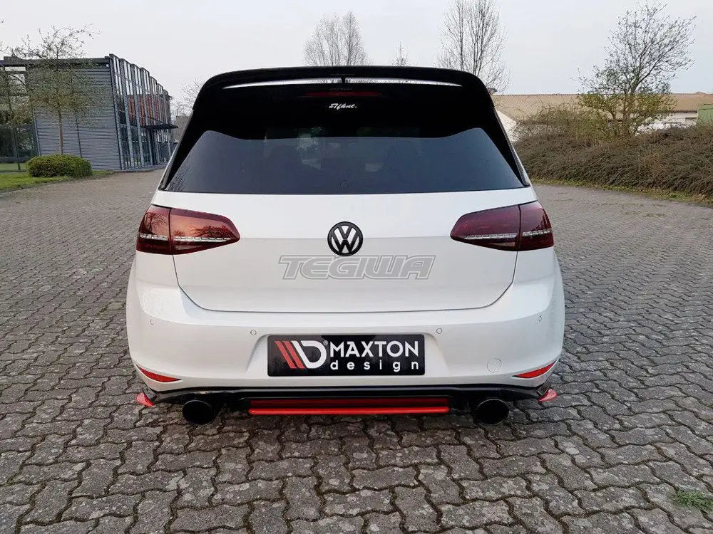 Maxton Design Rear Side Splitters Volkswagen Golf MK7 GTI Clubsport 16-17