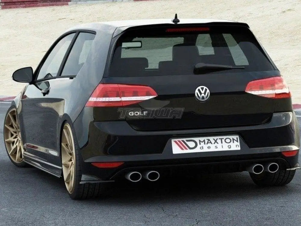 Maxton Design Rear Side Splitters Volkswagen Golf MK7 R 13-16