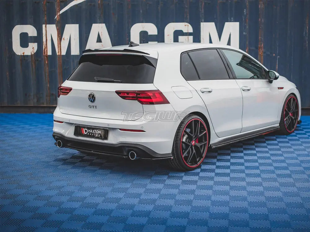 Maxton Design Rear Side Splitters Volkswagen Golf MK8 GTI 20-