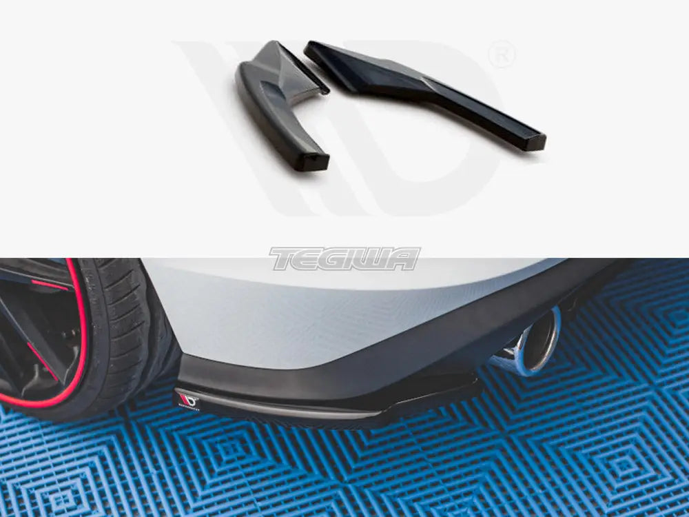 Maxton Design Rear Side Splitters Volkswagen Golf MK8 GTI 20-