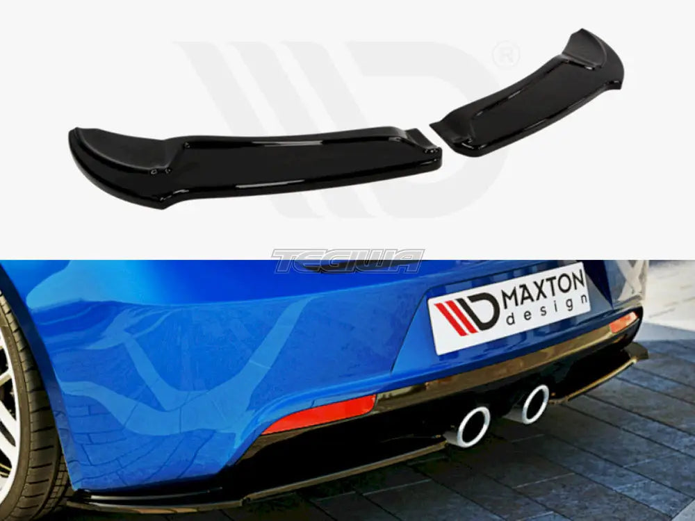 Maxton Design Rear Side Splitters Volkswagen Golf VI R