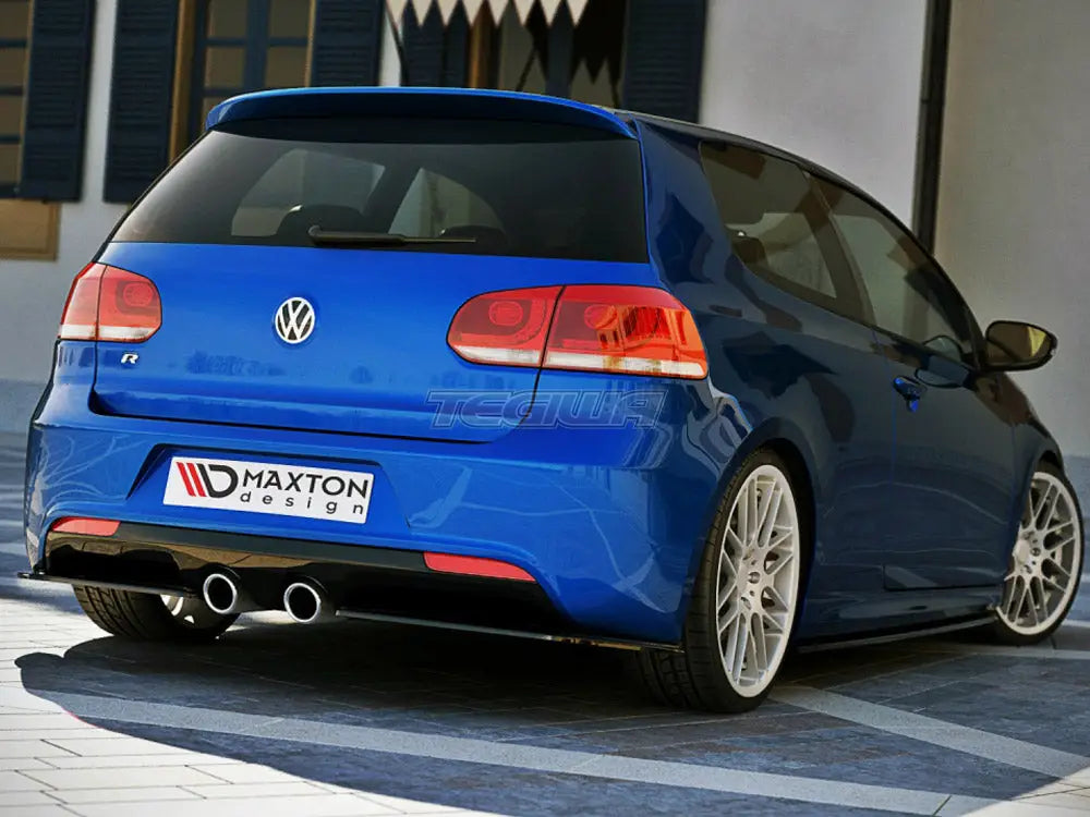 Maxton Design Rear Side Splitters Volkswagen Golf VI R