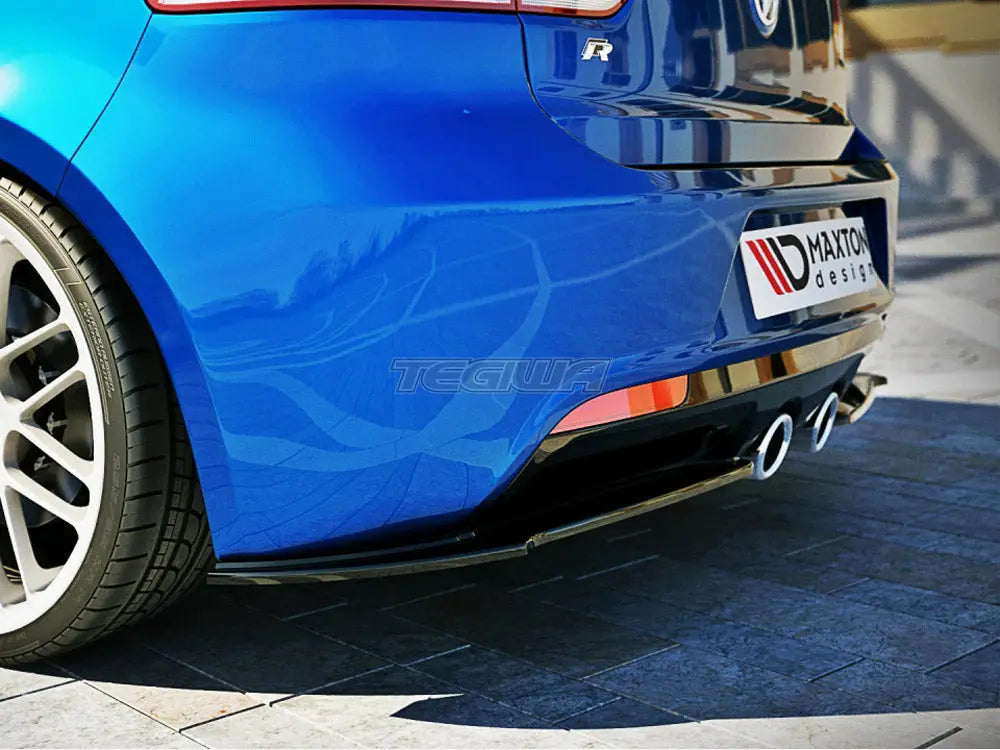 Maxton Design Rear Side Splitters Volkswagen Golf VI R