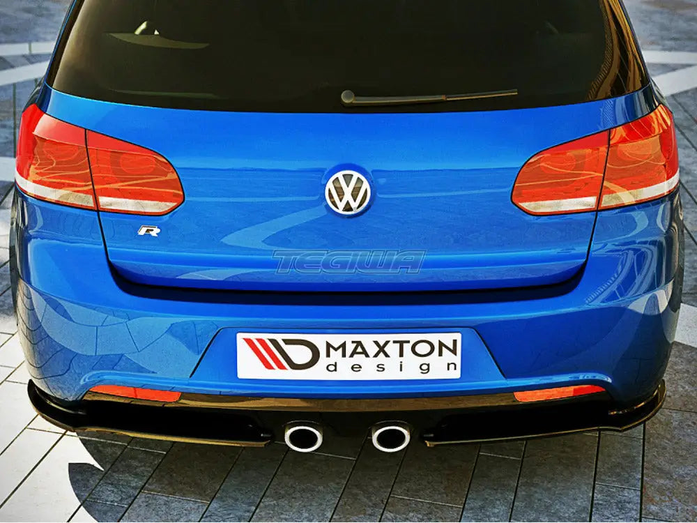 Maxton Design Rear Side Splitters Volkswagen Golf VI R