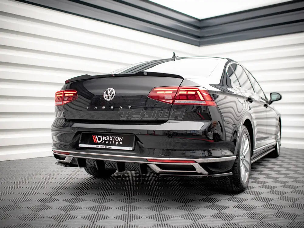 Maxton Design Rear Side Splitters Volkswagen Passat B8 Facelift 2019-