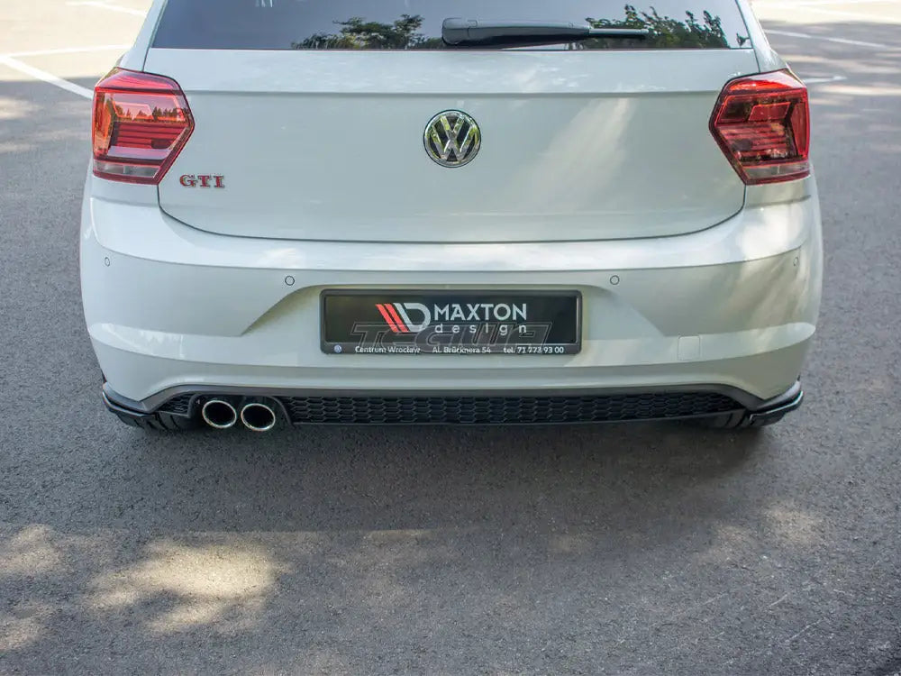 Maxton Design Rear Side Splitters Volkswagen Polo MK6 GTI 17-21