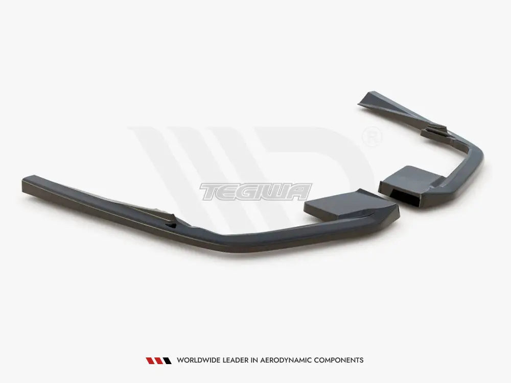 Maxton Design Rear Side Splitters Volvo S60 V60 R-design MK3 2018-