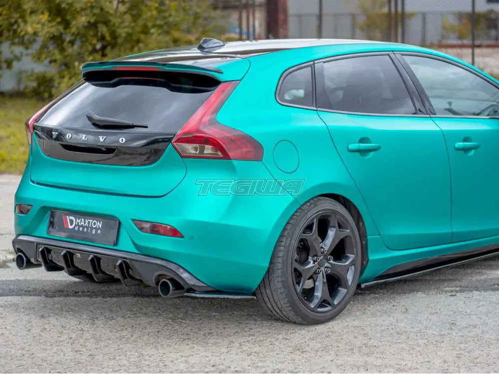 Maxton Design Rear Side Splitters Volvo V40 R-DESIGN 2012-19