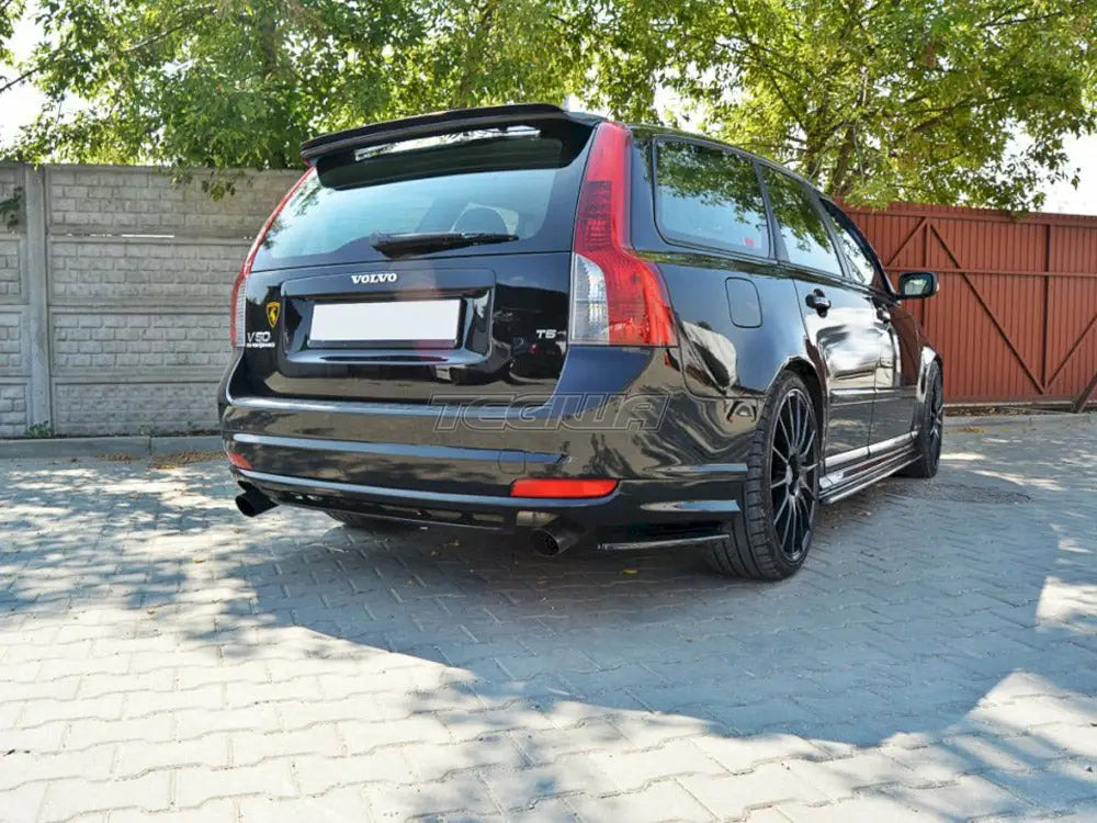 Maxton Design Rear Side Splitters Volvo V50F R-design