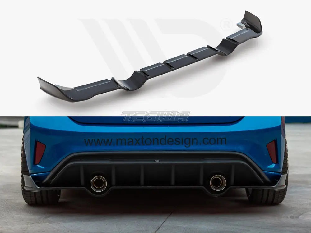 Maxton Design Rear Splitter Ford Focus MK4 ST-Line 2018-UP