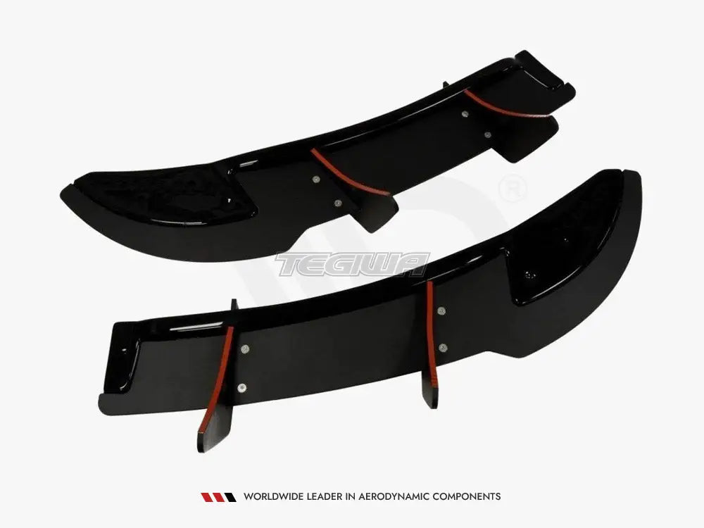 Maxton Design Rear Splitter Volkswagen Golf MK6 R Cnc 08-12