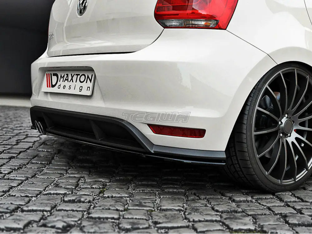 Maxton Design Rear Splitter Volkswagen Polo MK5 GTI Facelift 15-17