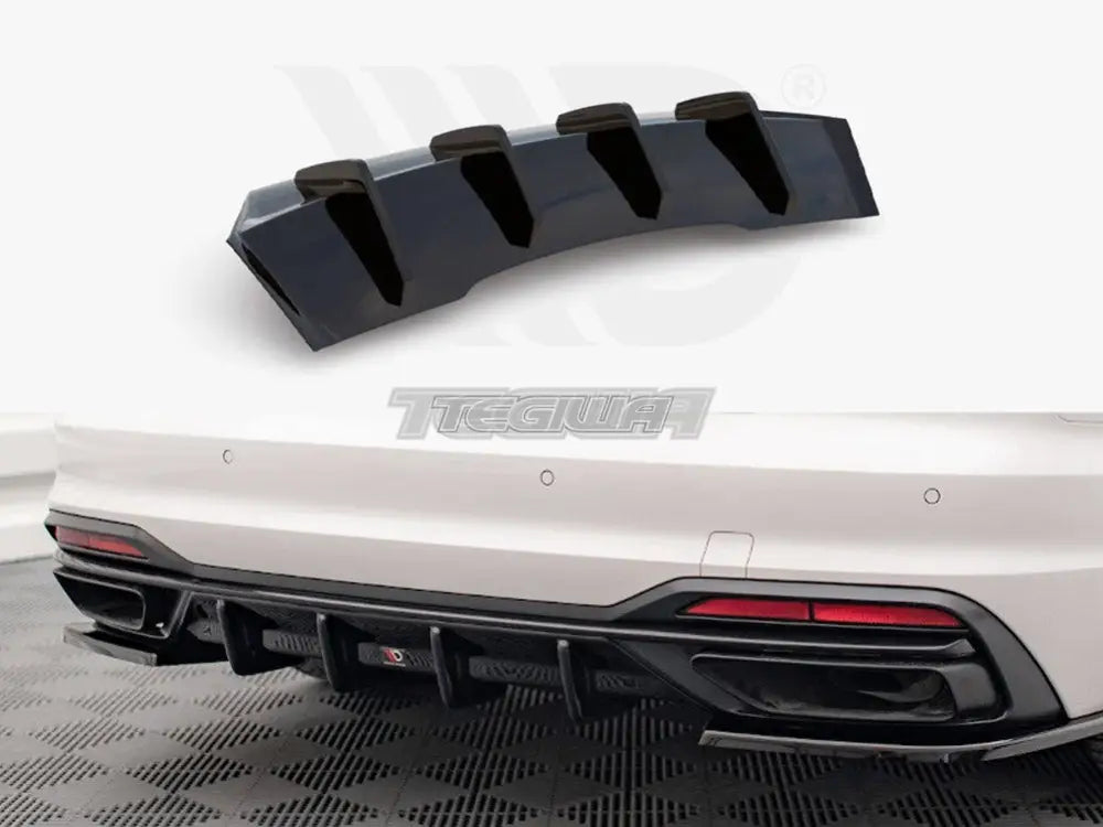 Maxton Design Rear Valance Audi A4 B9 Facelift