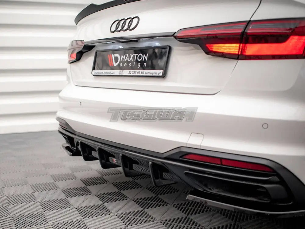 Maxton Design Rear Valance Audi A4 B9 Facelift