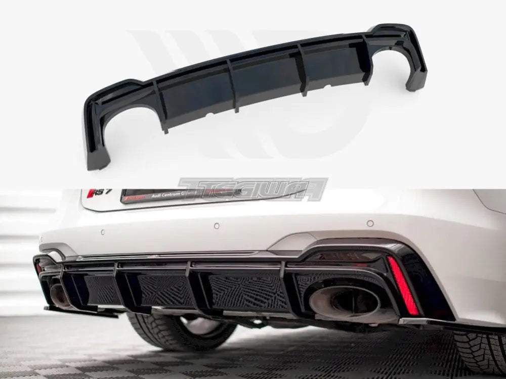 Maxton Design Rear Valance Audi RS6 C8 RS7 C8 2019-