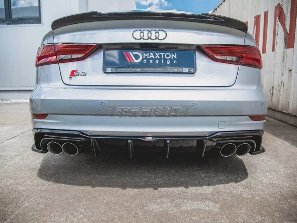 Maxton Design Rear Valance Audi S3 Sedan 8V Facelift 16-20