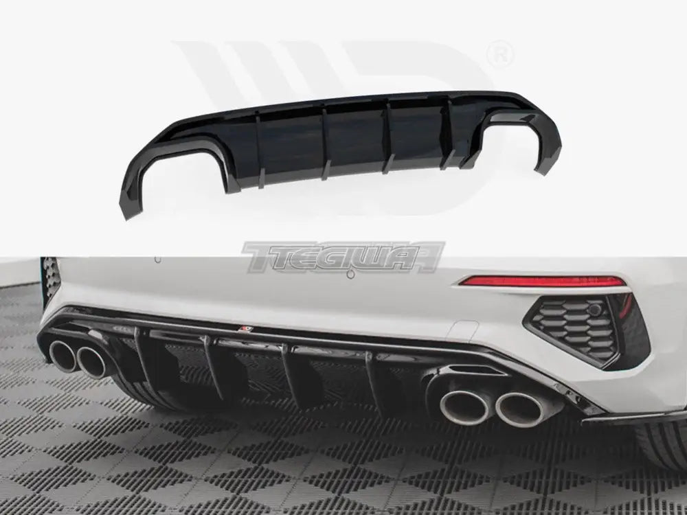 Maxton Design Rear Valance Audi S3 Sportback 8Y 2020-