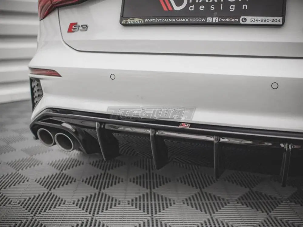 Maxton Design Rear Valance Audi S3 Sportback 8Y 2020-