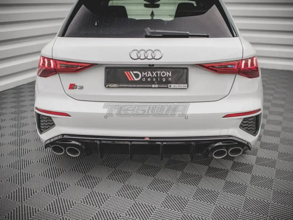 Maxton Design Rear Valance Audi S3 Sportback 8Y 2020-