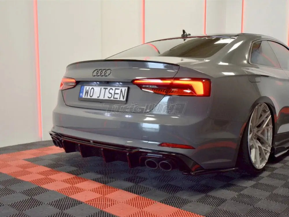 Maxton Design Rear Valance Audi S5 F5 - Coupe Sportback 2017-