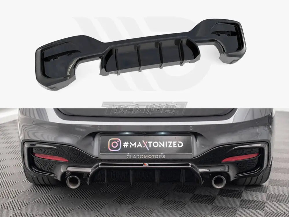 Maxton Design Rear Valance BMW 1-Series F20 F21 M-power Facelift