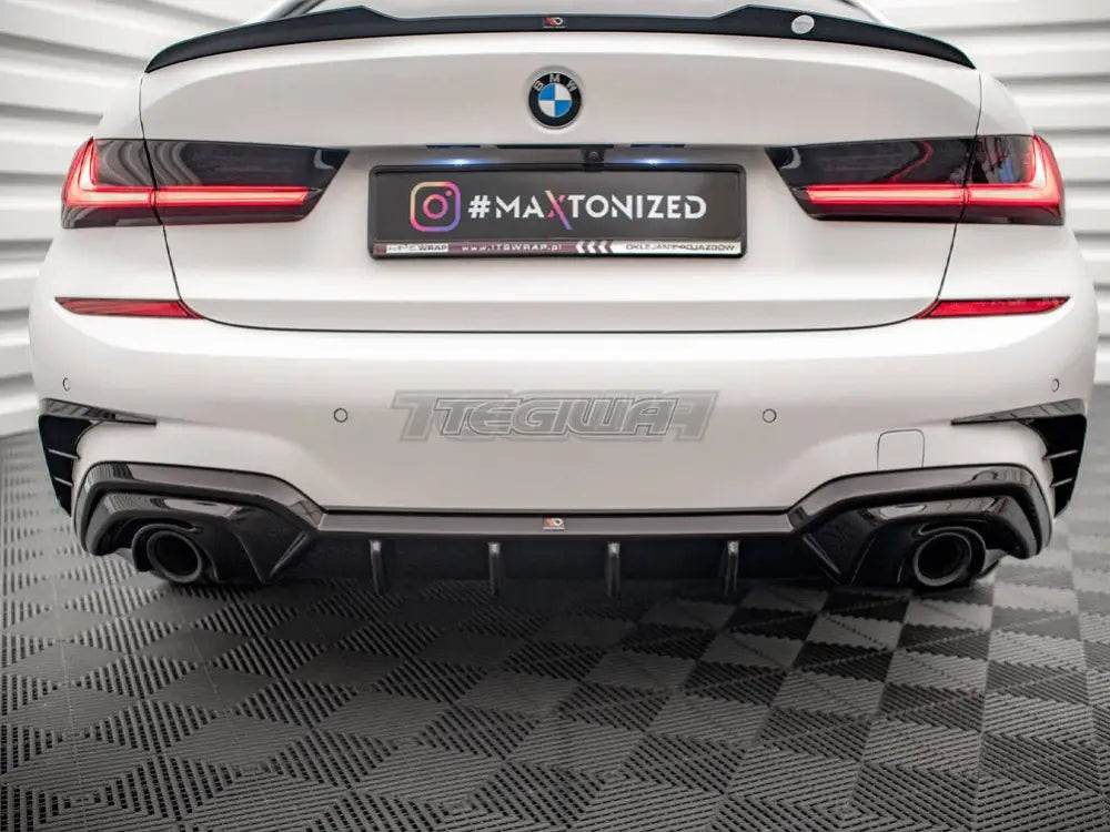 Maxton Design Rear Valance BMW 3-Series M-Pack G20 G21