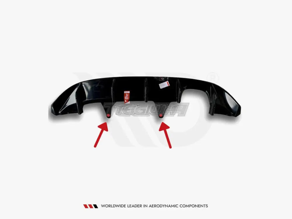 Maxton Design Rear Valance Ford Fiesta MK8 ST