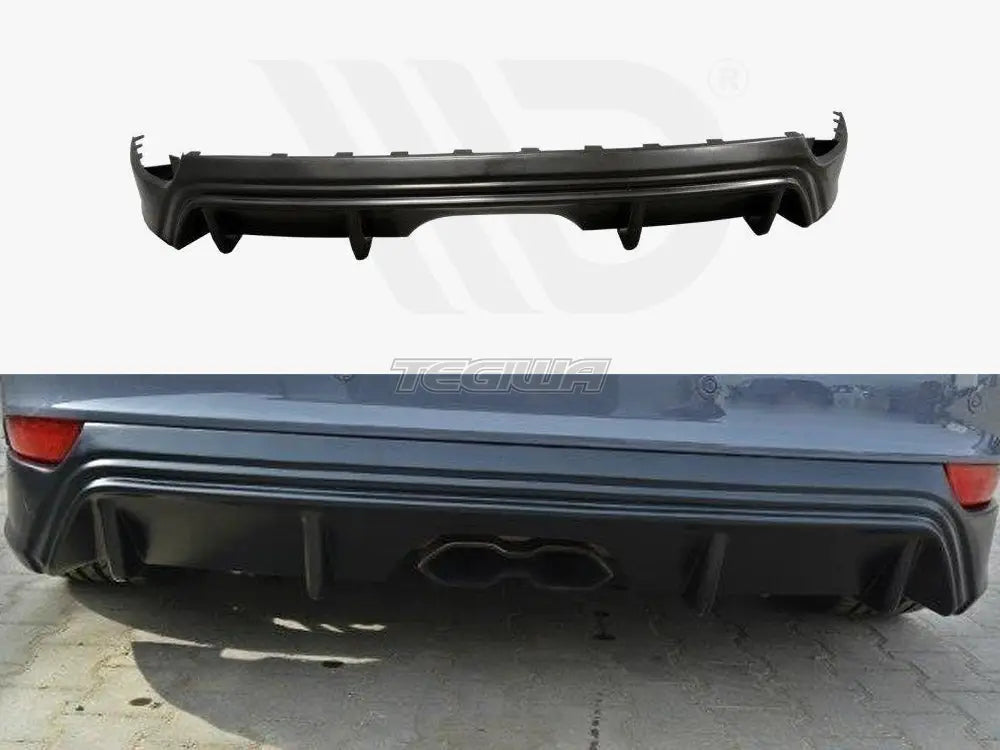 Maxton Design Rear Valance Ford Focus MK3 ST Facelift Rs-look 01-18