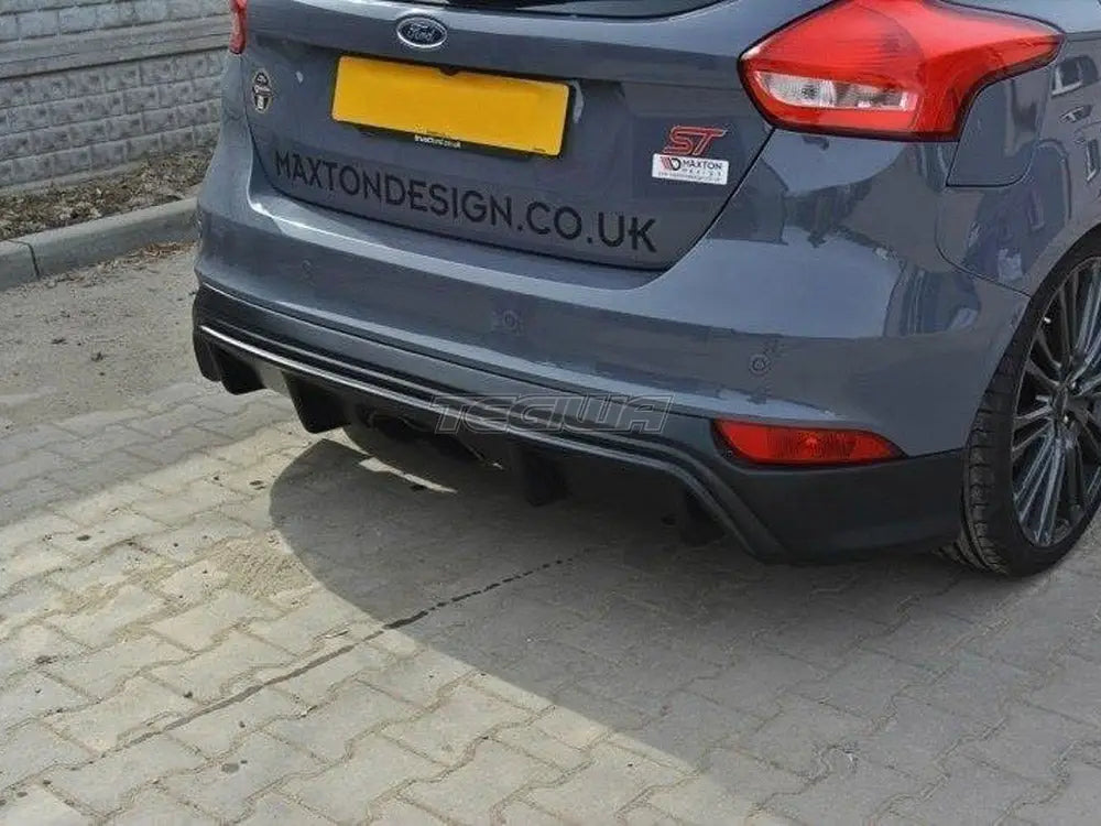 Maxton Design Rear Valance Ford Focus MK3 ST Facelift Rs-look 01-18