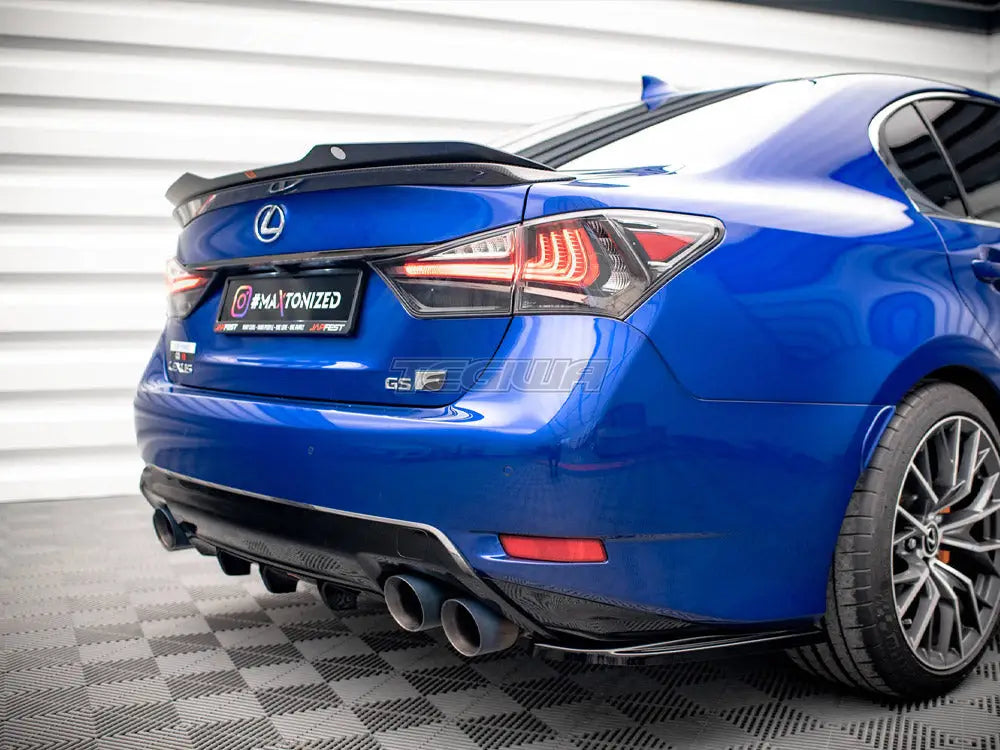 Maxton Design Rear Valance Lexus GS F Mk4 Facelift