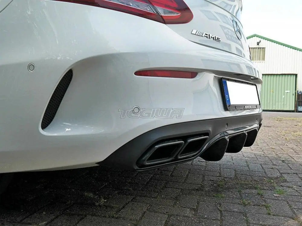 Maxton Design Rear Valance Mercedes C 205 63 AMG Coupe 15-18