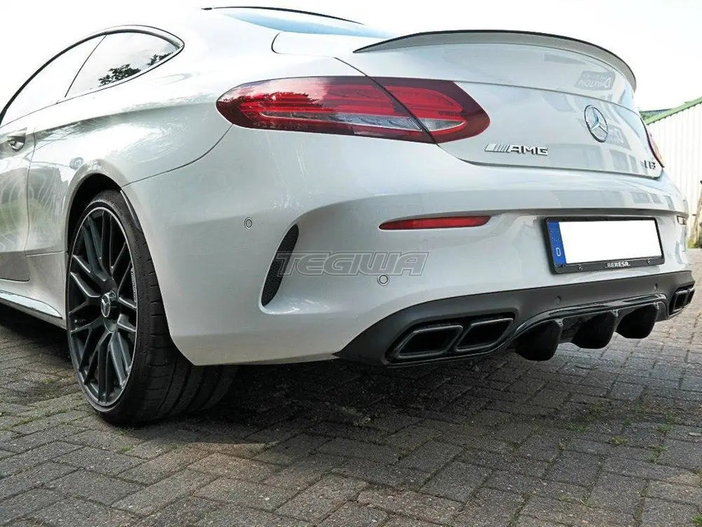 Maxton Design Rear Valance Mercedes C 205 63 AMG Coupe 15-18