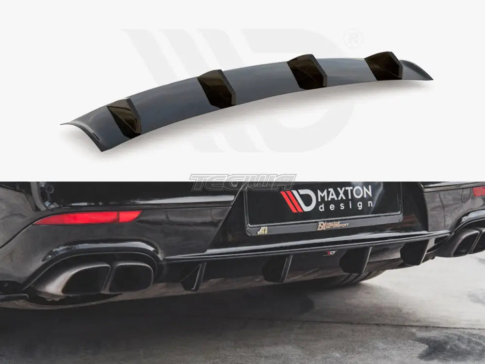 Maxton Design Rear Valance Porsche Panamera Turbo 970 Facelift 13-16