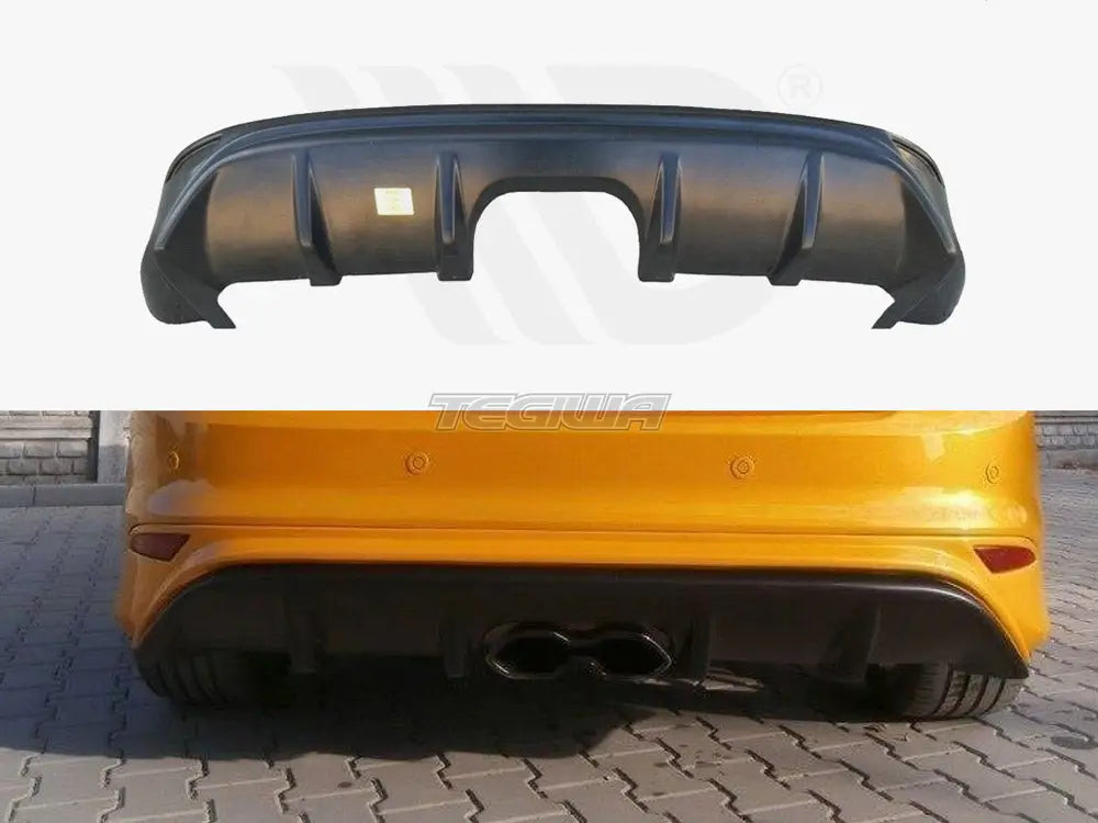 Maxton Design Rear Valance RS2015 Style Ford Focus MK3 ST Preface 2010-14