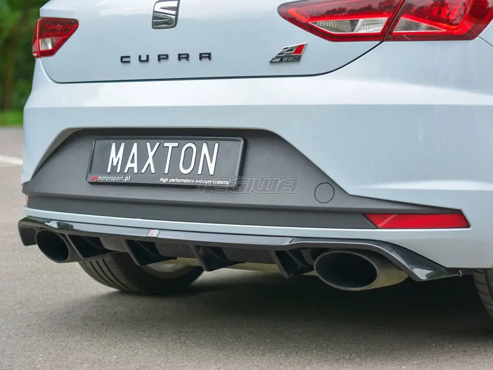 Maxton Design Rear Valance Seat Leon MK3 Cupra 01-16