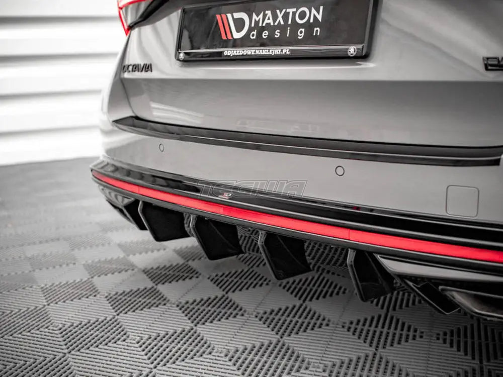 Maxton Design Rear Valance Skoda Octavia RS MK4 2020-